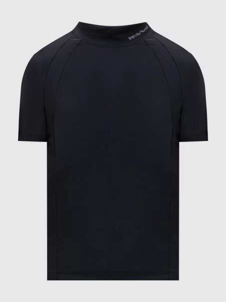 Футболка Alexander Wang с принтом черная