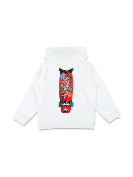 Bluza z kapturem dziecięca Stella Mccartney biała
