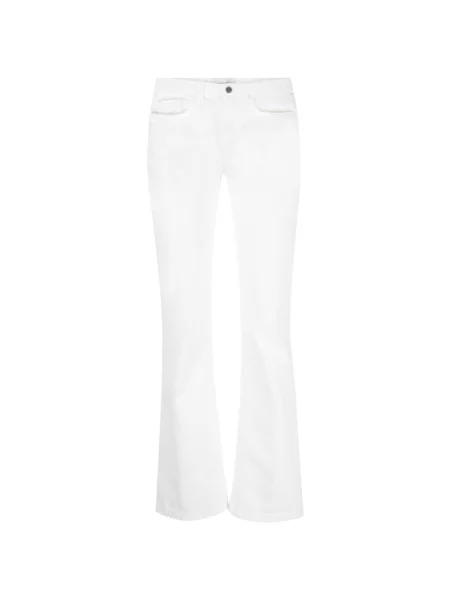 Jeansy Alberta Ferretti białe