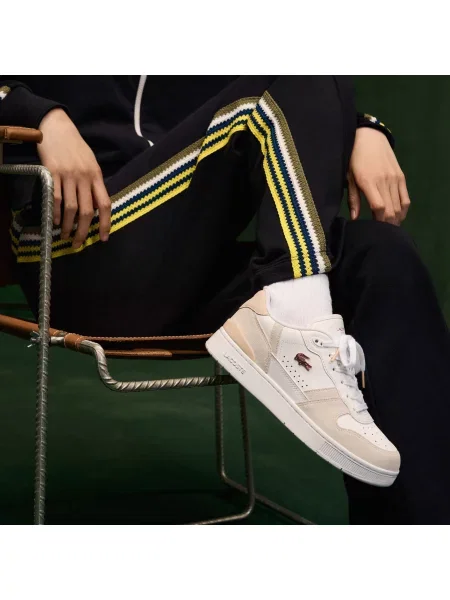 Кроссовки Lacoste белые