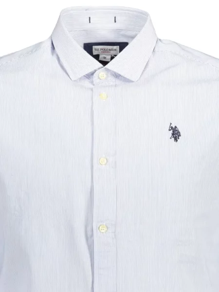 Ριγέ πουκάμισο Us Polo Assn μπλε