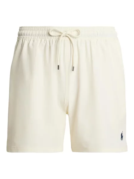 Satynowa koszula Polo Ralph Lauren w paski z nadrukiem brązowa