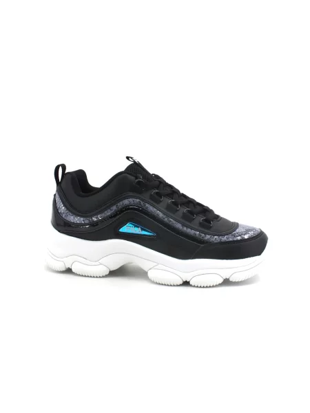 Sneakersy Fila skórzane czarne