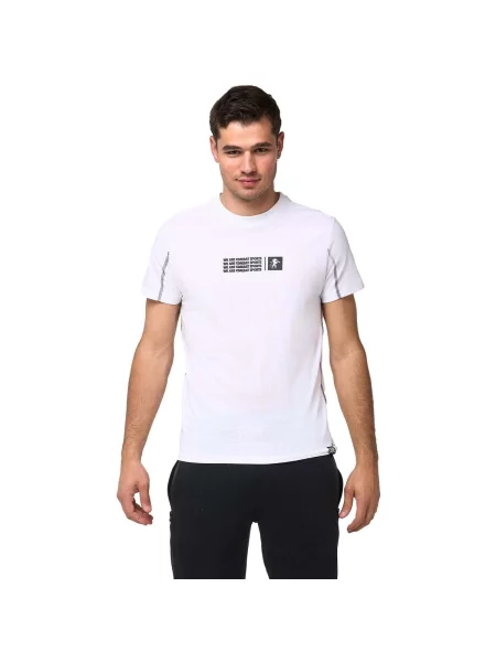 Scurt tricou Leone 1947 cu mâneci scurte alb
