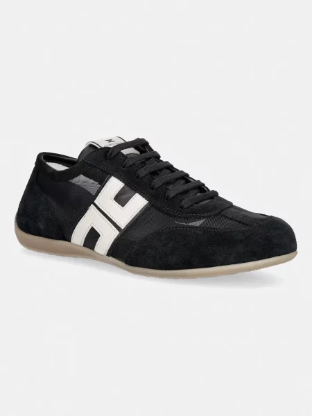 Elisabetta Franchi sneakers pentru femei din piele întoarsă negru
