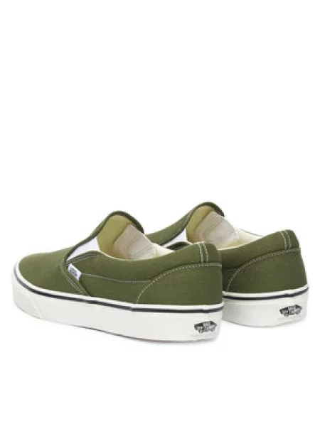 Vans Tenis superge Classic Slip-On zelena