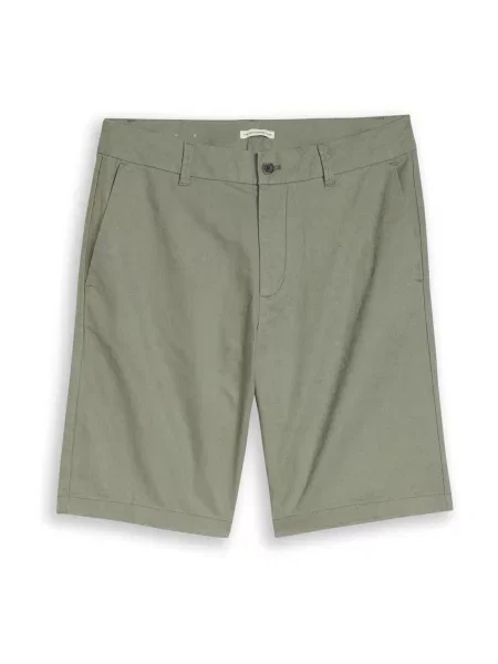 TOM TAILOR DENIM Chino kalhoty olivová