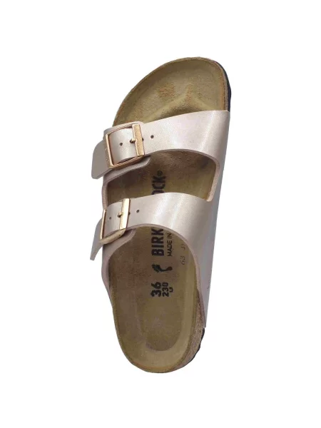 Pantofle BIRKENSTOCK Arizona BF Narrow copper růžové