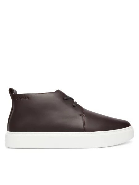 Laisvalaikio batai Calvin Klein Hybrid Clean Cup Mid Boot Lth Vyšninė