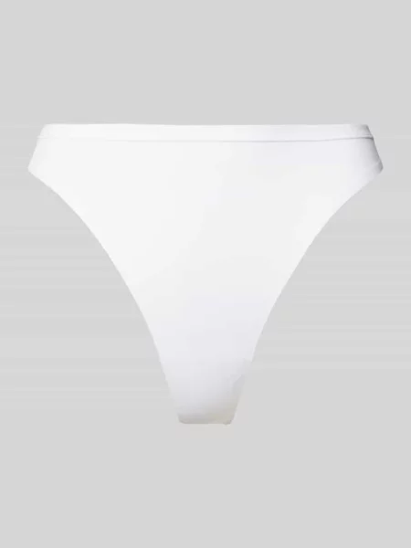 Stringi z elastycznym pasem Calvin Klein Underwear białe