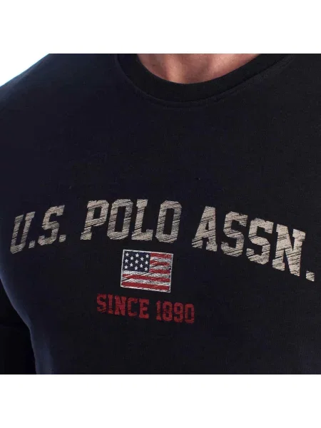 Polo majica Us Polo Assn crna