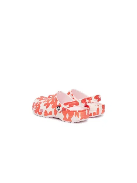 Šlepetės Crocs Classic Pop Petals Clog rožinė
