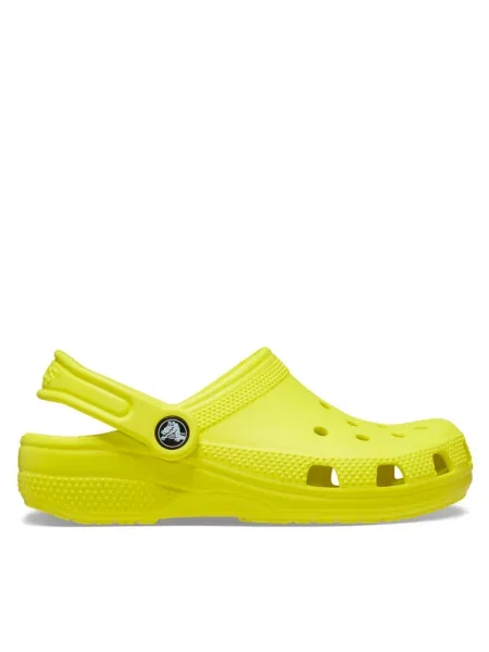 Klapki Crocs żółte
