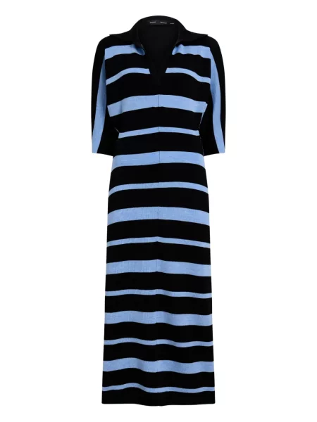 Rochie midi Proenza Schouler până la genunchi de costum albastru