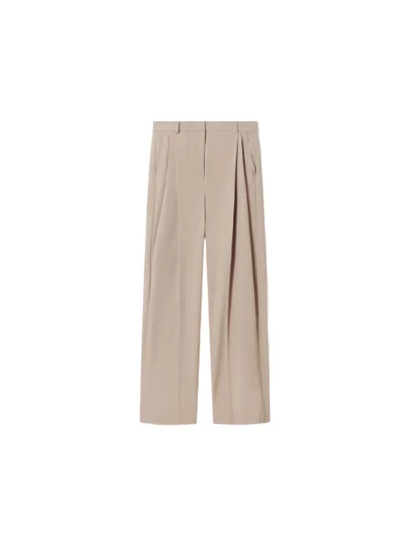 Spodnie Stella Mccartney wełniane szare