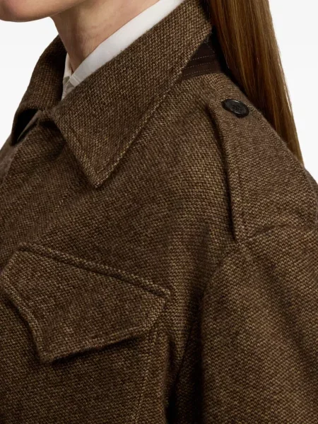Jakna Ralph Lauren Collection smeđa