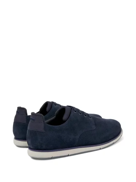 Sneakerși Camper din piele de căprioară albastru
