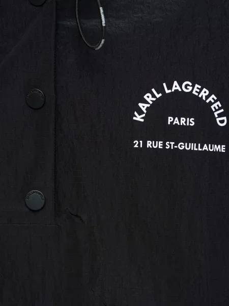 Короткий анорак Karl Lagerfeld черный