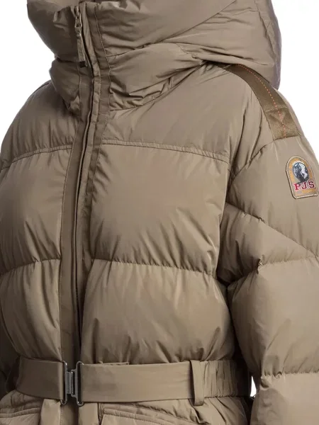 Cu centură palton Parajumpers maro