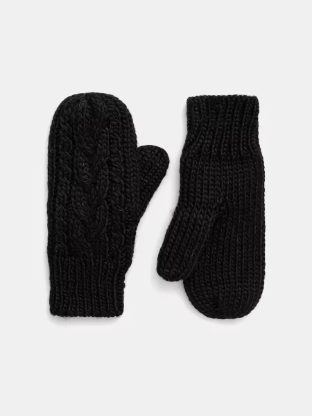 Ръкавици с вълна Eisbar Afra Mittens черно