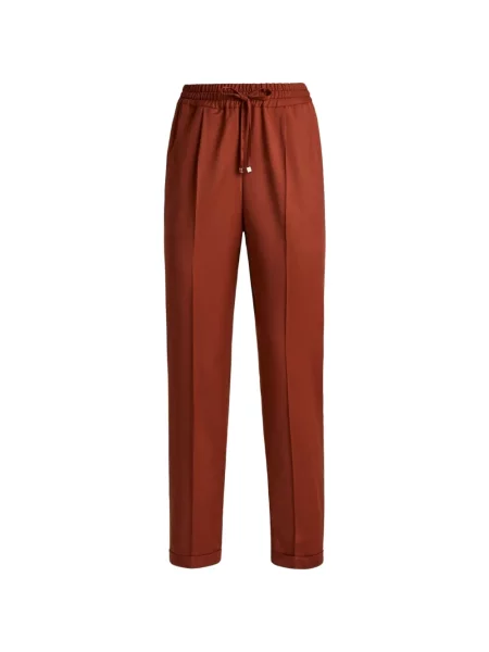 Pantaloni Kiton alergare cu cordon roșu