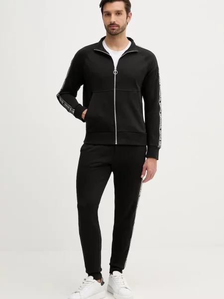 Спортивні штани Michael Kors з аплікацією чорний