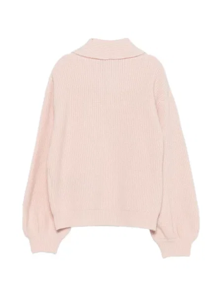 Kardigan dziecięcy Balmain różowy