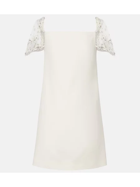Rochie Valentino din crep alb
