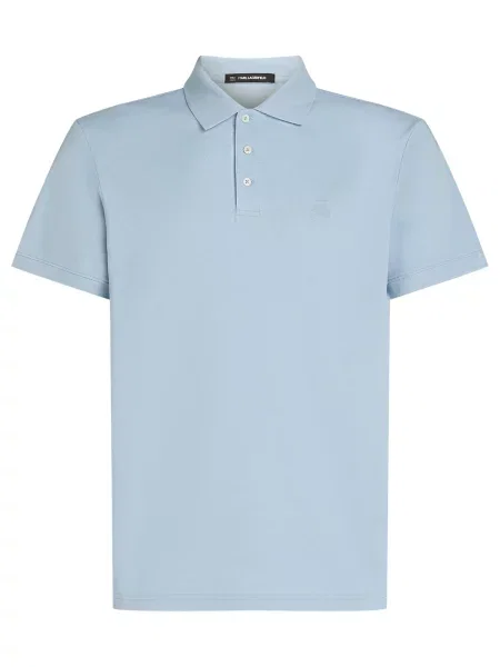 Karl Lagerfeld Majica Kameo svetlo modra