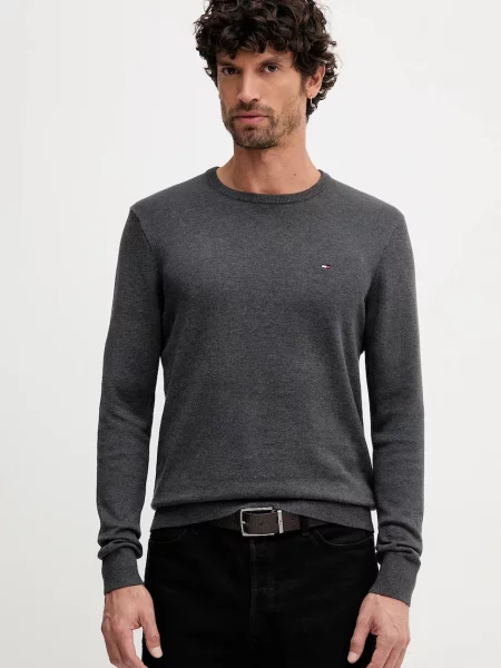Tommy Hilfiger sweter lekki szary