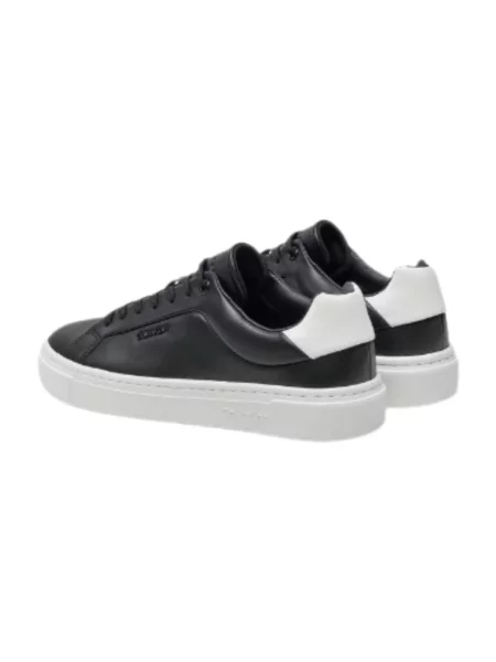 Sneakersy Calvin Klein skórzane czarne