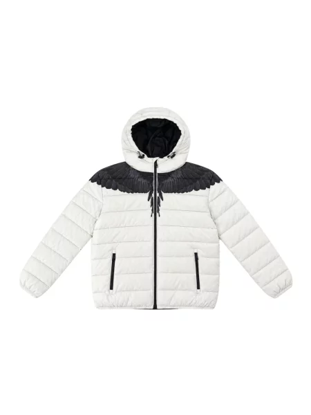 Kurtka Marcelo Burlon z kapturem biała