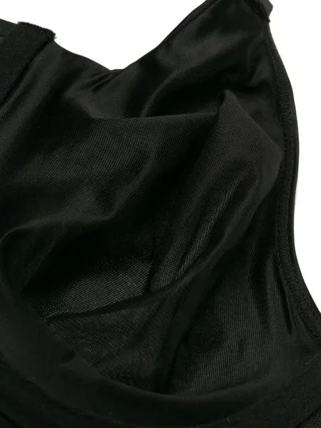 Průsvitná podprsenka Wolford černá
