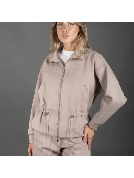 Kurtka Moorer beżowa