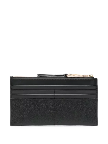 Top Michael Michael Kors prążkowany skórzany biały