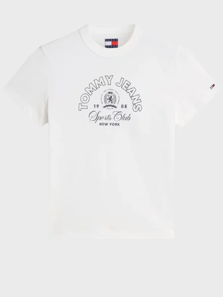 Футболка Tommy Jeans біла