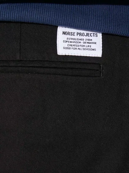 Брюки Norse Projects черные