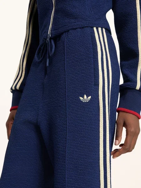 Adidas Originals Tepláky Firebird S Pruhy Z Galonu tmavě / krémová modrá