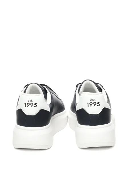 Sneakers Liu Jo με κορδόνια με πλατφόρμα με δαντέλα μπλε