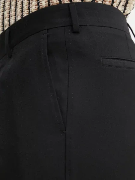 Шерстяные брюки карго Paul Smith черные