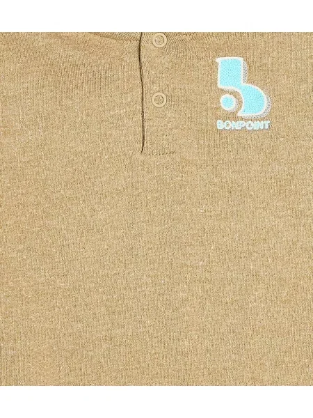 Hoodie Bonpoint μπεζ