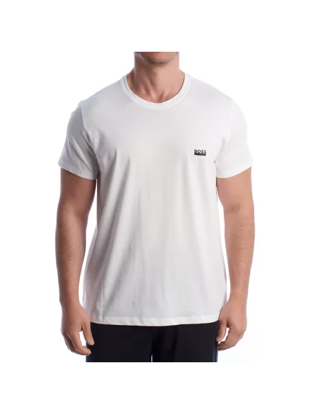 BOSS tričko pánske T-Shirt RN biela