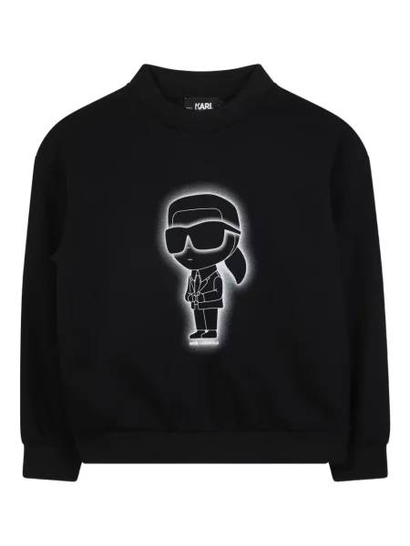 Bluza dziecięca Karl Lagerfeld czarna
