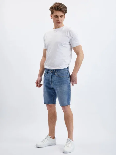 Gap Farmer rövidnadrág Straight Fit kék