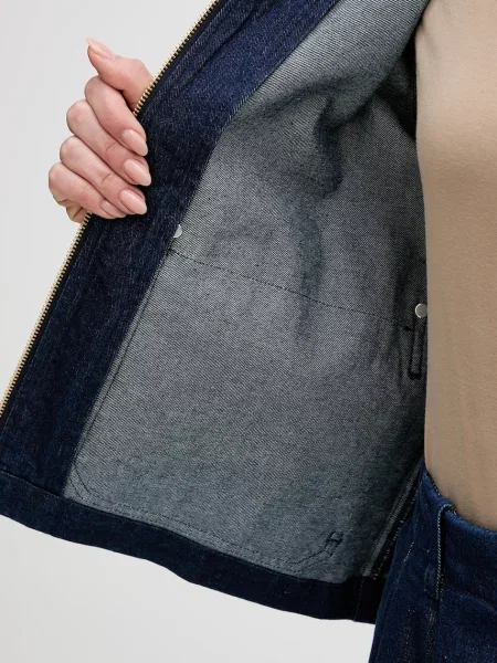 Джинсовая куртка Barbour синяя