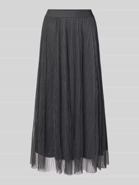 Spódnica midi o kroju regular fit z siateczki model ‘LAVINA’ Only