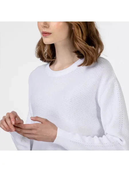 Свитер Lacoste белый
