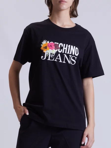 Футболка Moschino черная