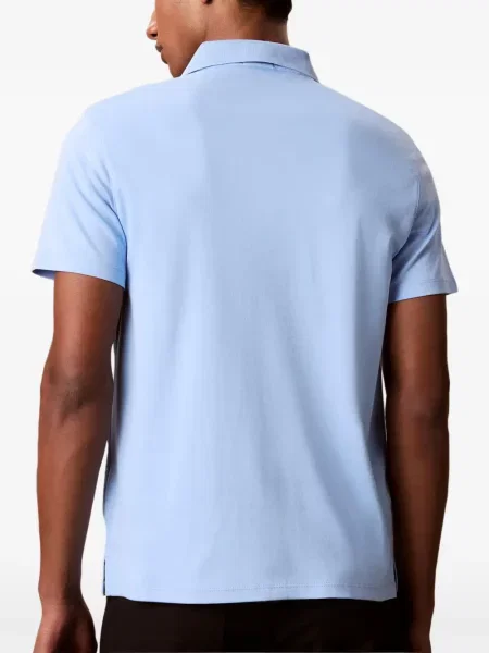 Pólóing Calvin Klein autogrammal kék