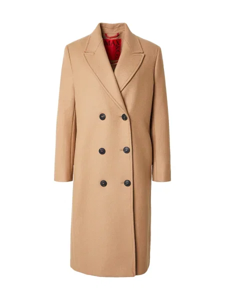 MAX&Co. Palton de primăvară-toamnă RIDENTE cămilă maro